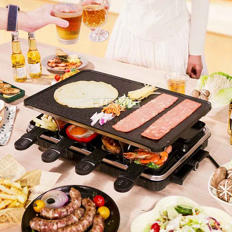 plancha electrique sans fumee pour le diner
