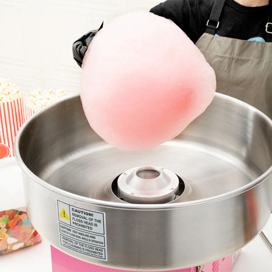 machine barbe a papa rose pour la fete